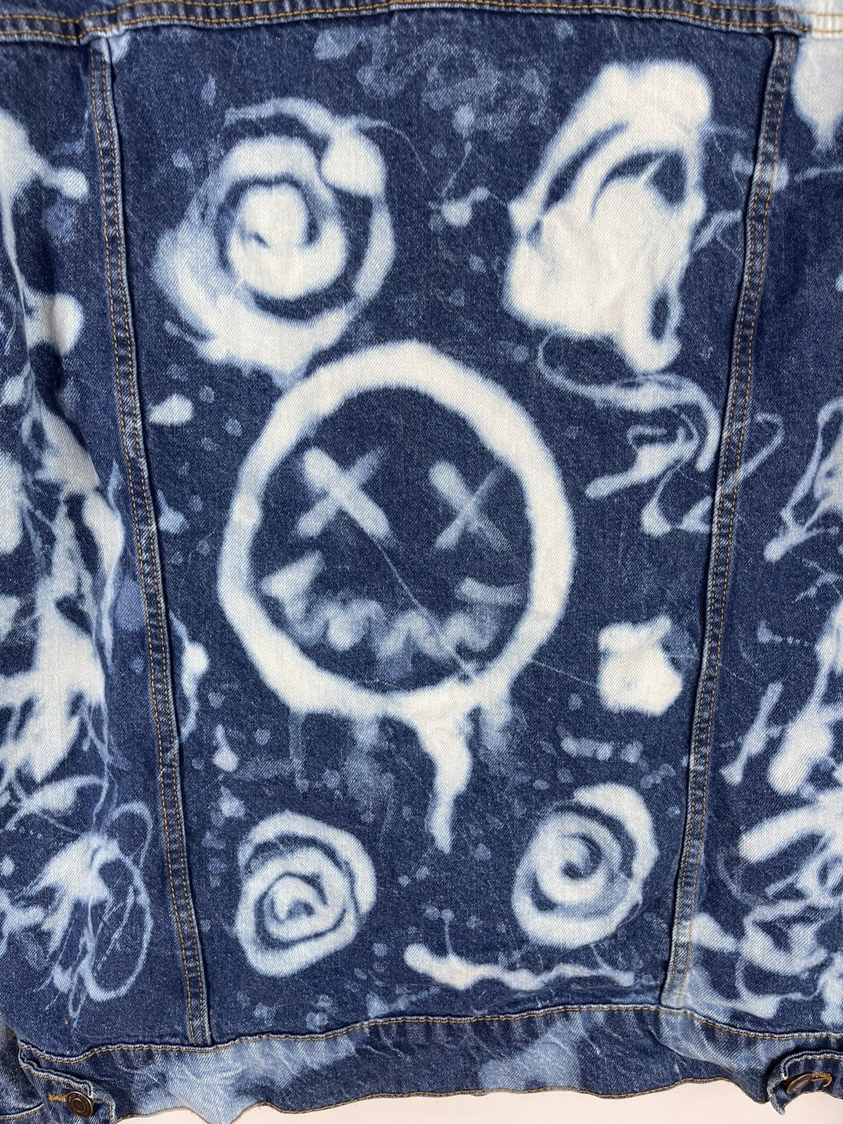 Other Primark Printed blink 182 style denim jacket bleach Size US XL / EU 56 / 4 - 10 Thumbnail