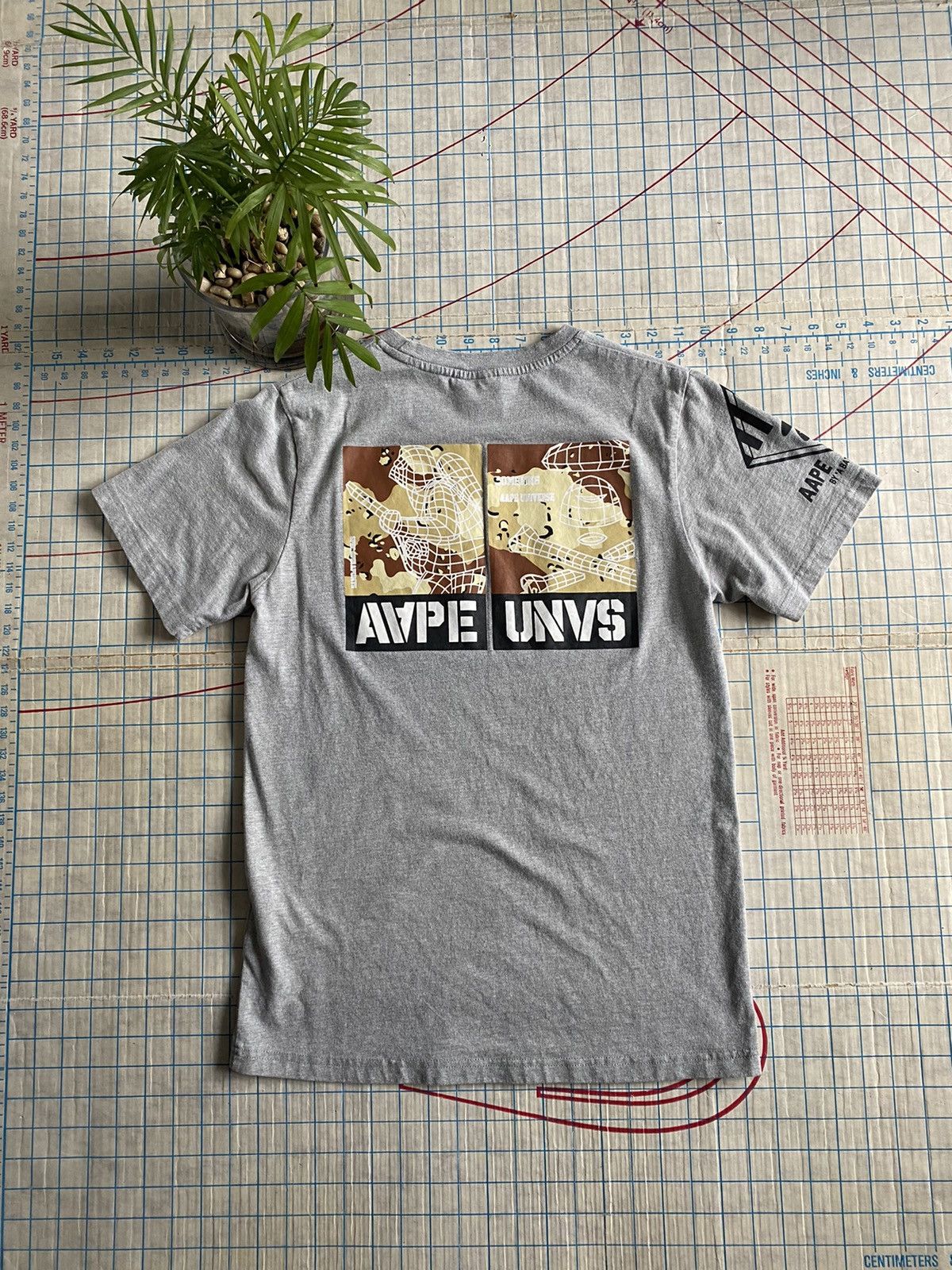 Aape Aape Graphic Tee The Aape Universe Grey Fits Small Size US S / EU 44-46 / 1 - 8 Thumbnail