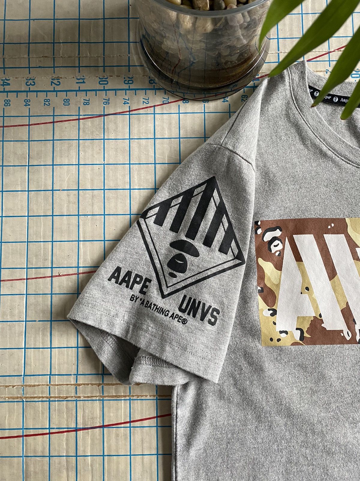 Aape Aape Graphic Tee The Aape Universe Grey Fits Small Size US S / EU 44-46 / 1 - 5 Thumbnail