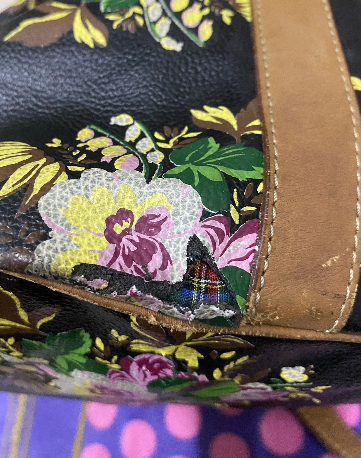 Designer × Kenzo KENZO Paris Flora Handbag x Rare x Nice Design Size ONE SIZE - 16 Thumbnail