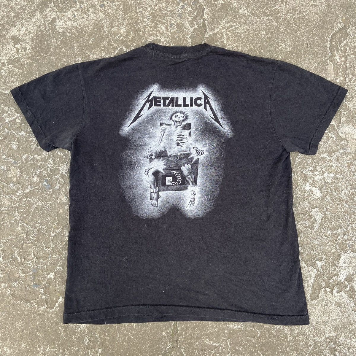 Giant 1984 ARCHIVE VINTAGE RIDE THE LIGHTING METALLICA FADED TEE Size US L / EU 52-54 / 3 - 2 Thumbnail