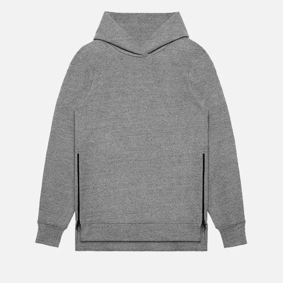 John Elliott NEW JOHN ELLIOTT VILLAIN HEATHER GREY HOODIE SZ 3 / LARGE Size US L / EU 52-54 / 3 - 1 Thumbnail