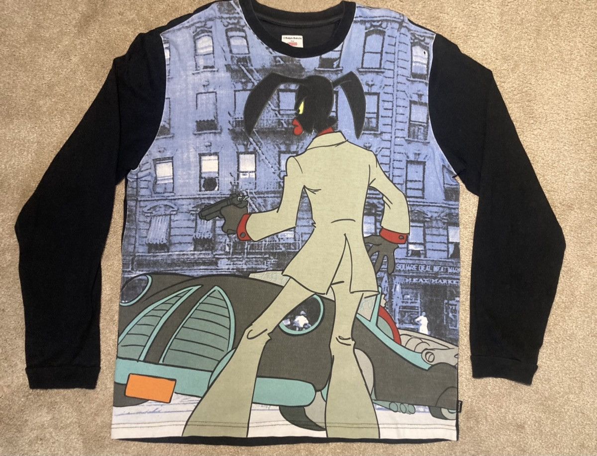 Supreme 2008 Supreme Ralph Bakshi Coonskin Tee Car Crash Collab