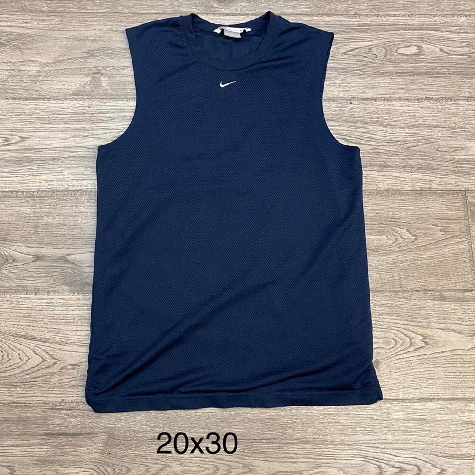 Nike Vintage Nike Sleeveless Shirt Center Swoosh Medium Size US M / EU 48-50 / 2 - 1 Preview