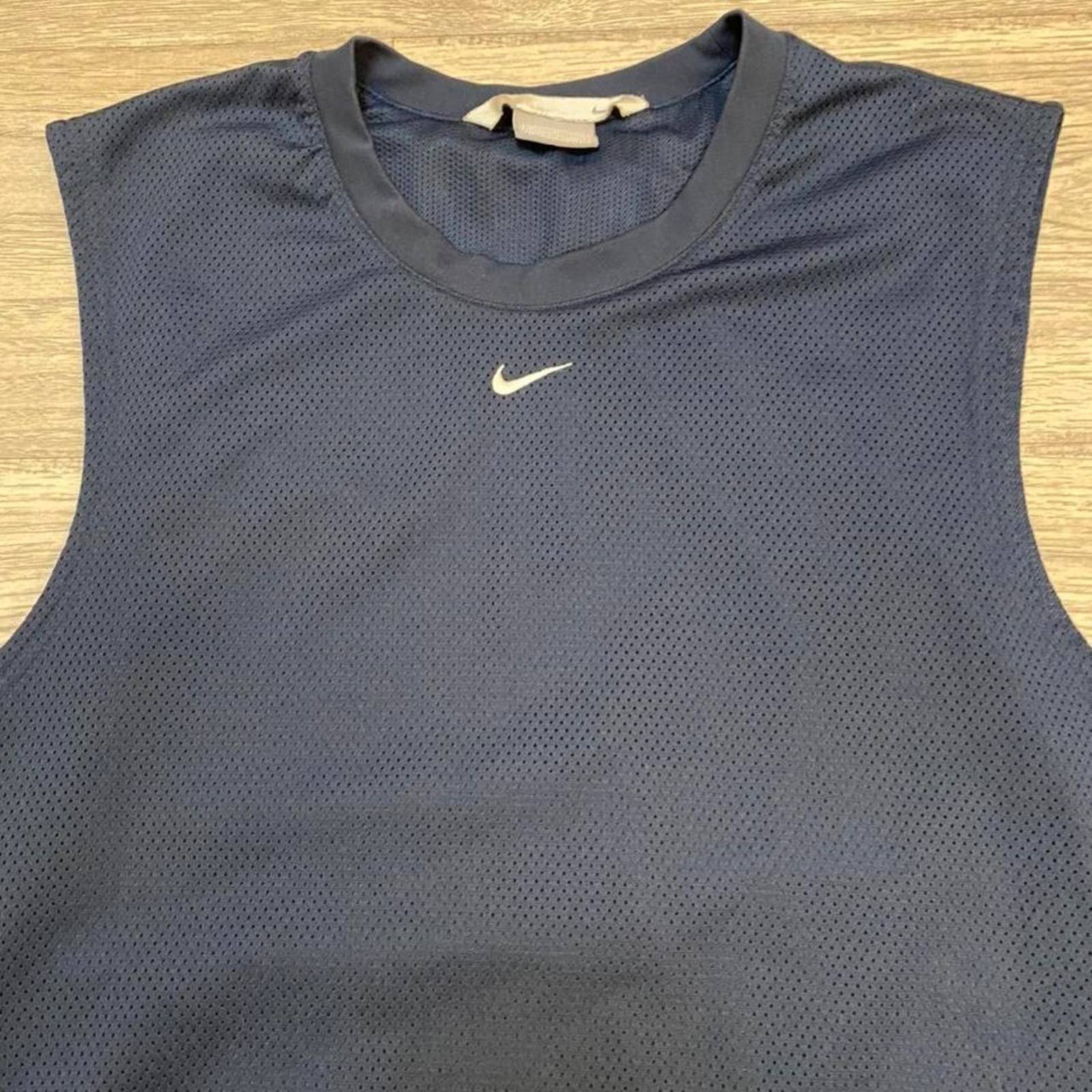 Nike Vintage Nike Sleeveless Shirt Center Swoosh Medium Size US M / EU 48-50 / 2 - 2 Preview