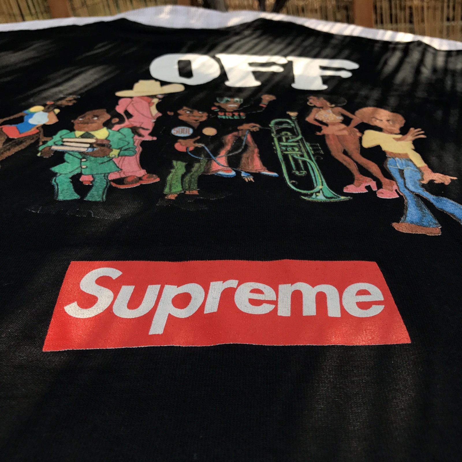 Supreme Miles Davis On The Corner Tee | Grailed