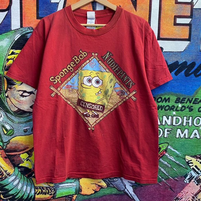 Vintage Y2K SpongeBob SquarePants Tee Shirt size Medium | Grailed