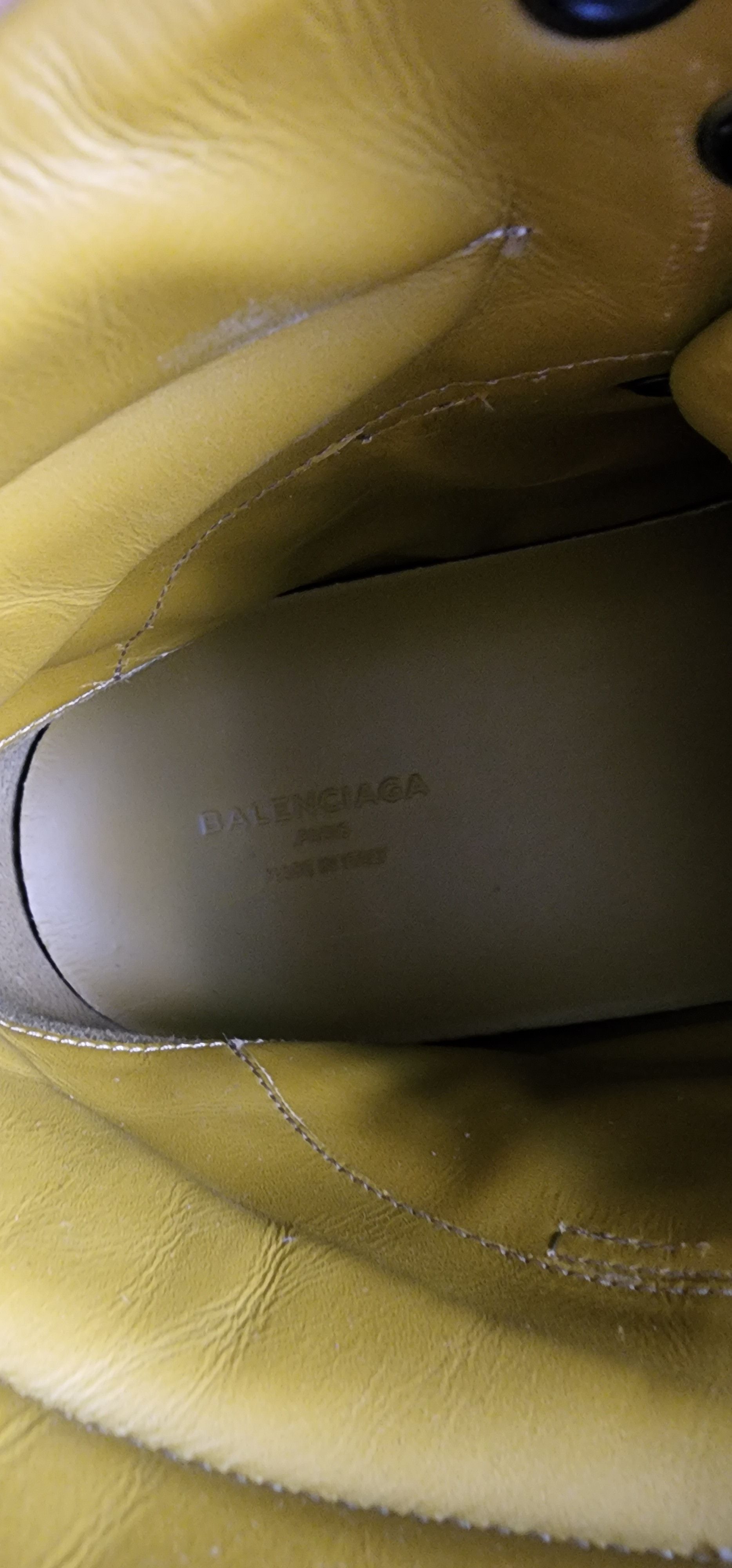 Balenciaga BALENCIAGA Arena crackled cork effect high sneakers 11 44 Size US 11 / EU 44 - 8 Thumbnail