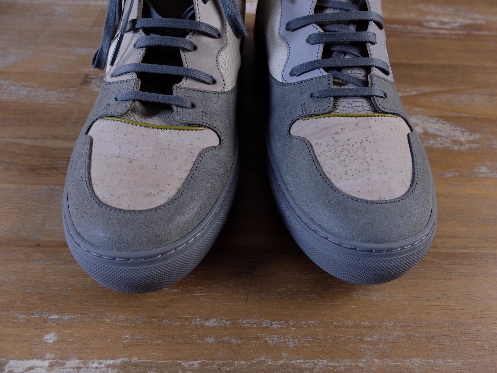 Balenciaga BALENCIAGA Arena crackled cork effect high sneakers 11 44 Size US 11 / EU 44 - 3 Thumbnail