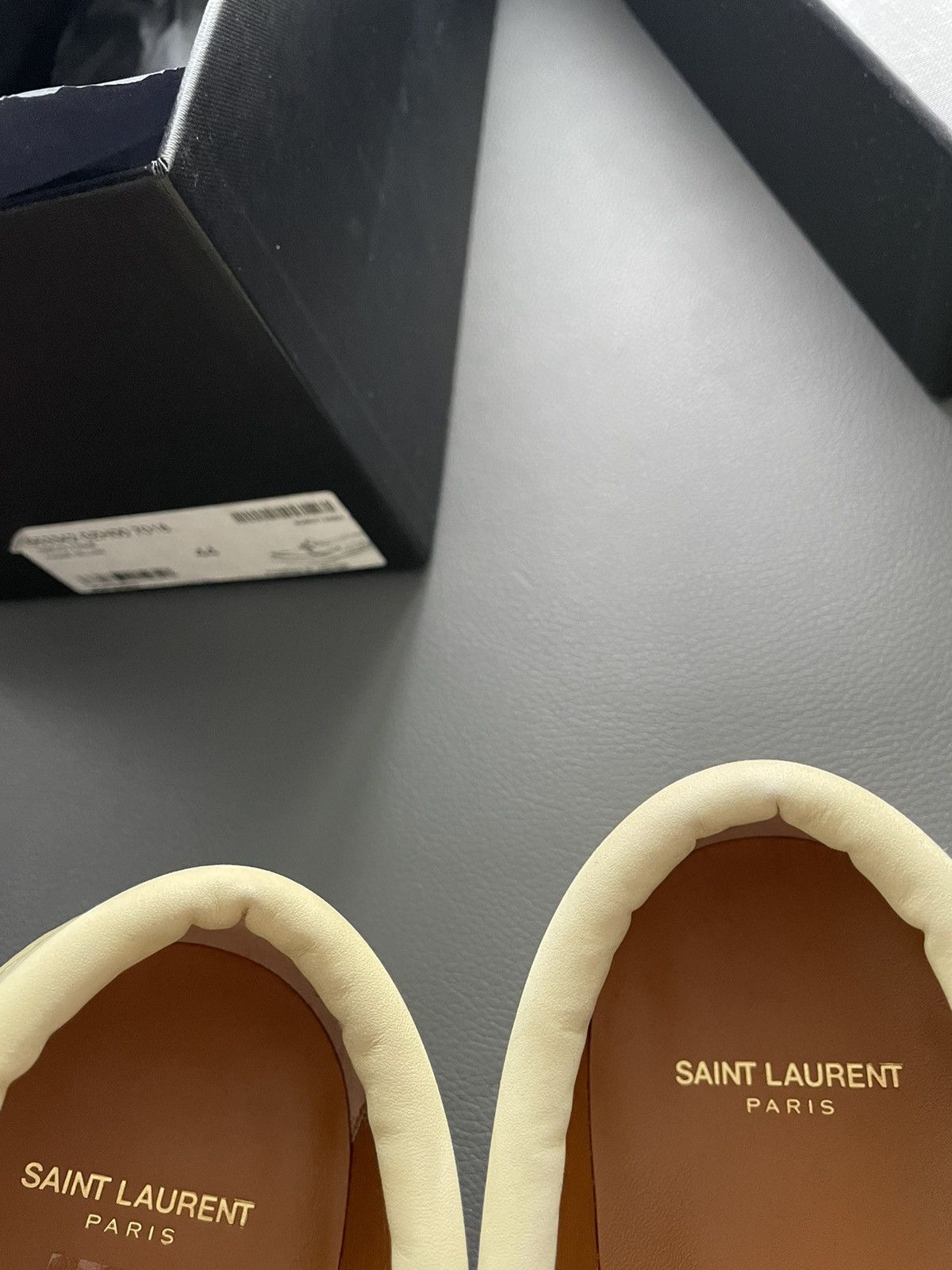Hedi Slimane × Saint Laurent Paris × Yves Saint Laurent Runway Saint Laurent Leather Loafer Shoes Brand New Size US 11 / EU 44 - 13 Thumbnail
