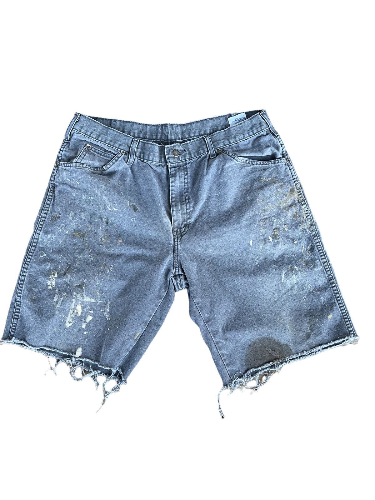 Vintage Vintage Dickie’s Painter CutOff Shorts Grailed