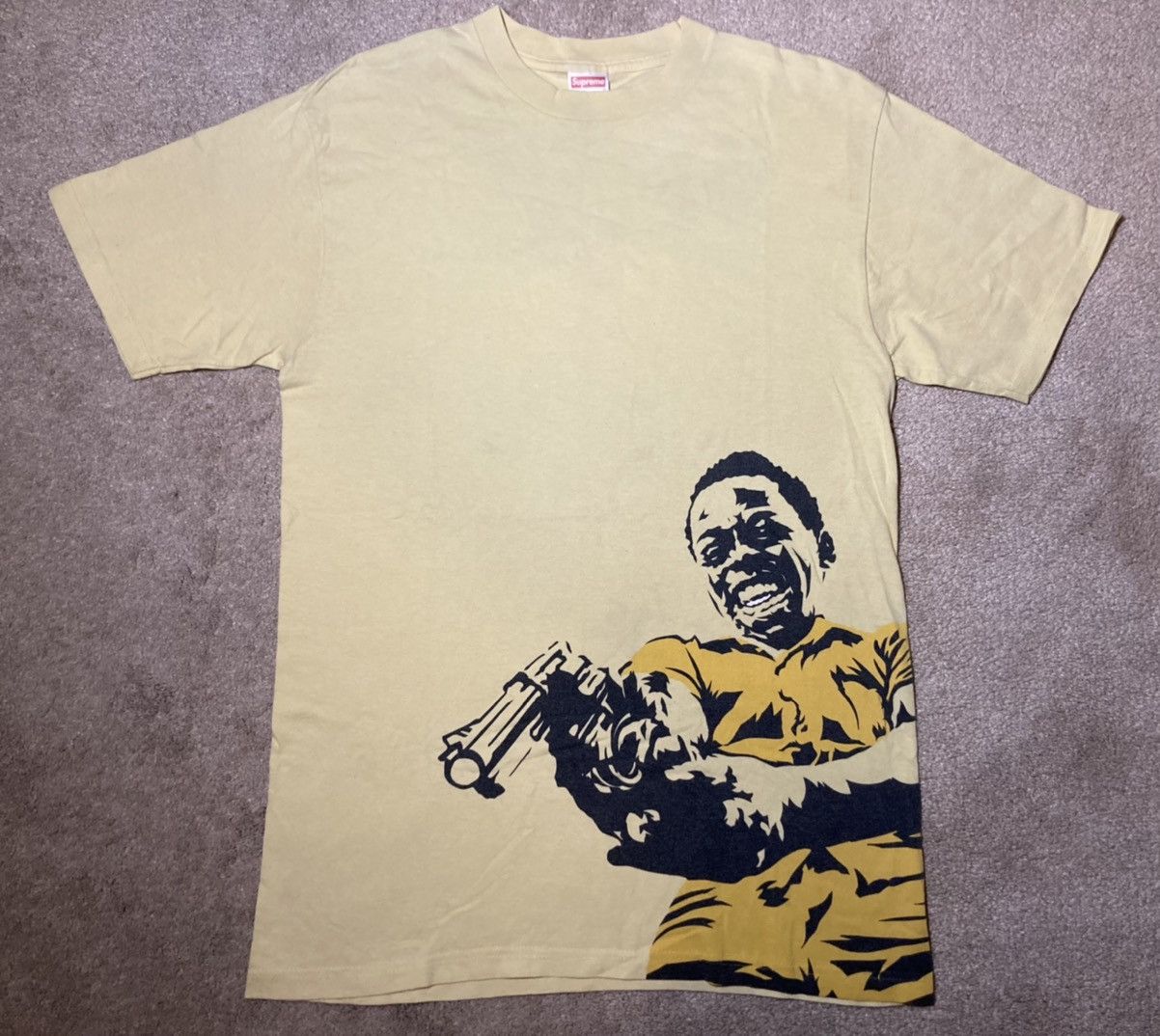 Supreme 2003 Supreme City of God Tee Yellow Lil Ze Movie Brazil Grailed