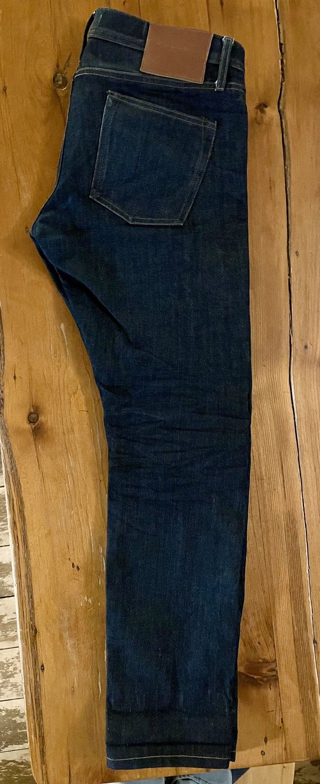 UB401 Tight Fit 14.5oz Indigo Selvedge Denim
