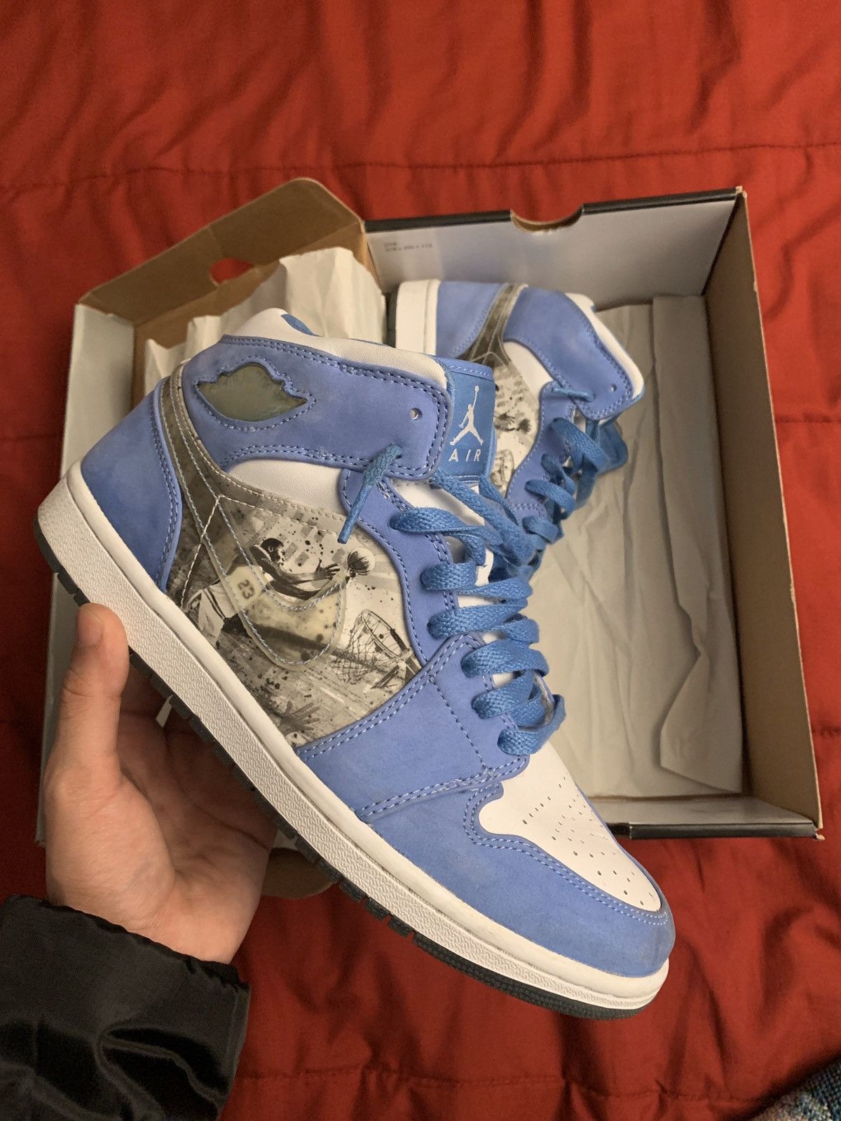 Jordan Alpha 1 University Blue