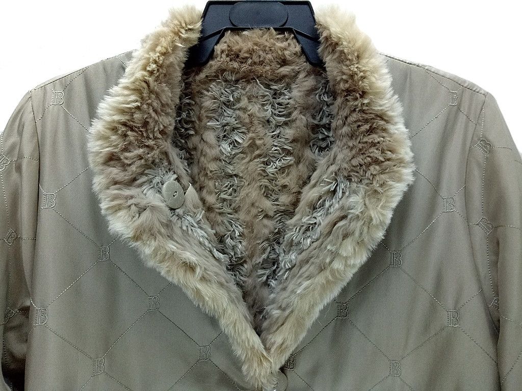 Balmain 🔥🔥🔥Reversible Balmain Paris Fur and Silk Jacket RARE Size US L / EU 52-54 / 3 - 7 Thumbnail