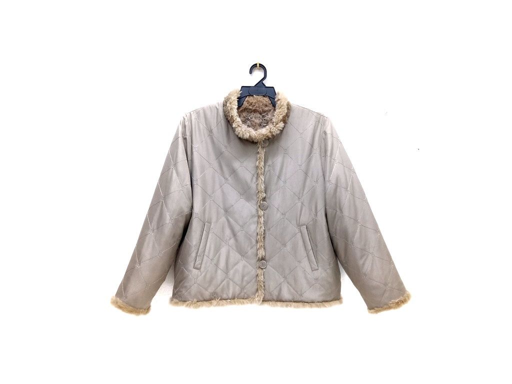 Balmain 🔥🔥🔥Reversible Balmain Paris Fur and Silk Jacket RARE Size US L / EU 52-54 / 3 - 4 Thumbnail