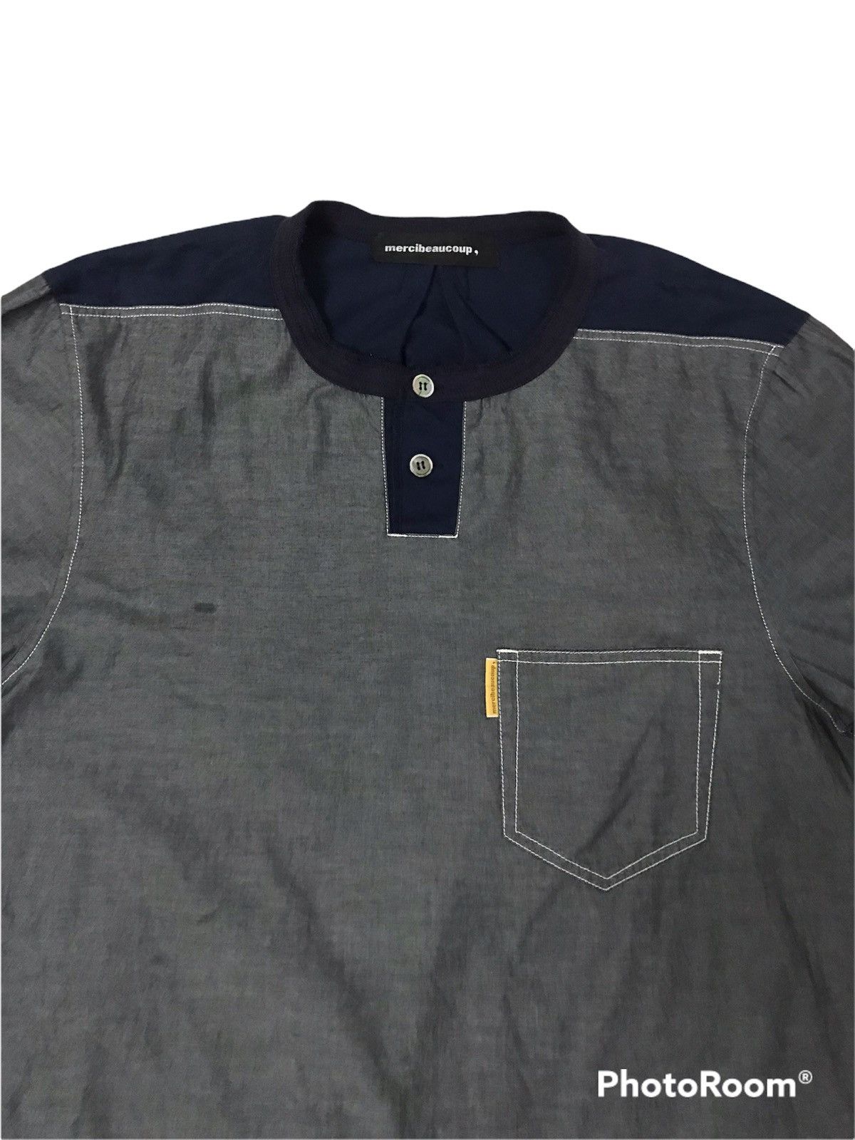 Issey Miyake × mercibeaucoup Vintage Issey Miyake Mercibeaucoup Shirt Size US L / EU 52-54 / 3 - 4 Thumbnail
