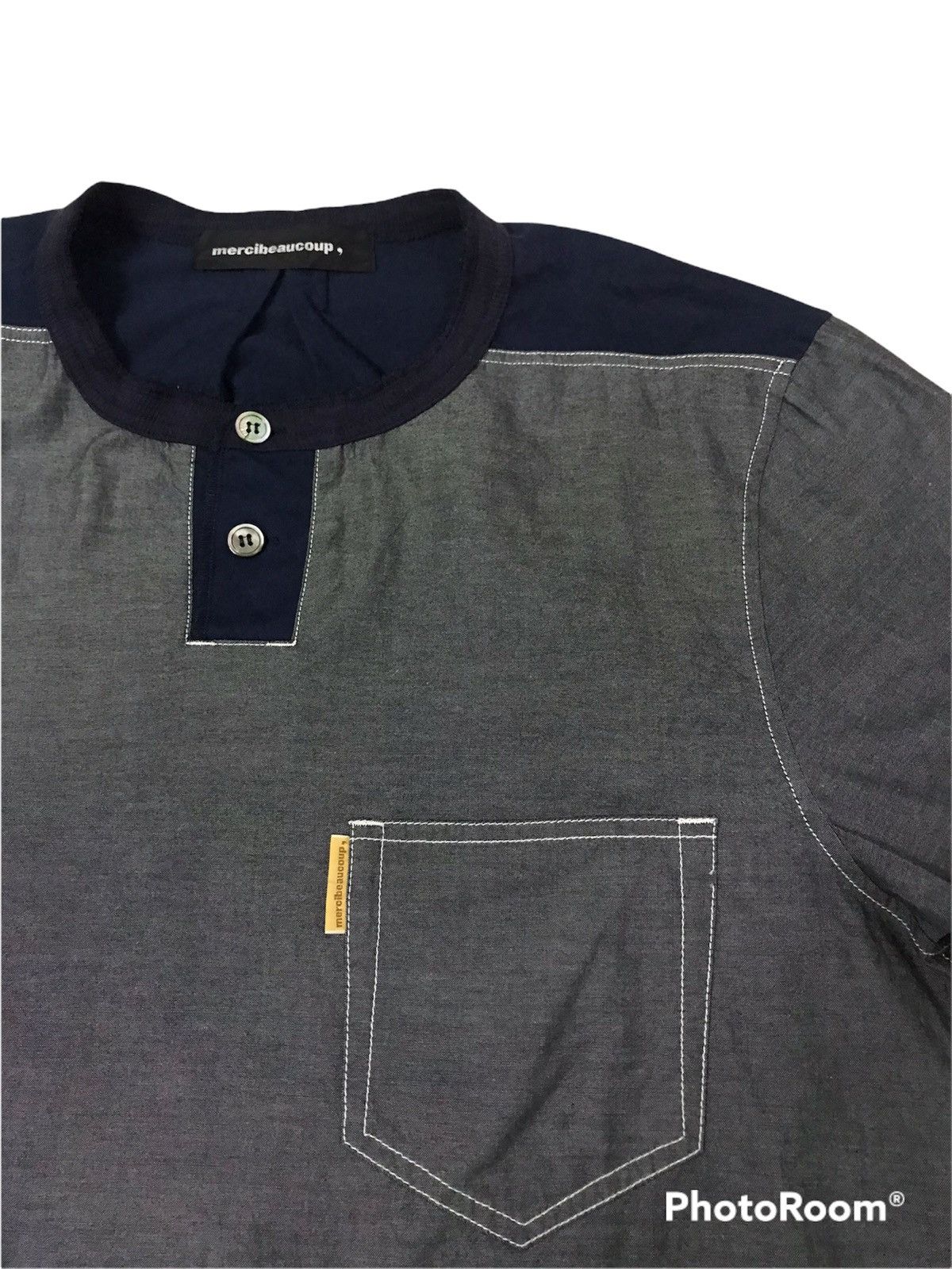 Issey Miyake × mercibeaucoup Vintage Issey Miyake Mercibeaucoup Shirt Size US L / EU 52-54 / 3 - 7 Thumbnail