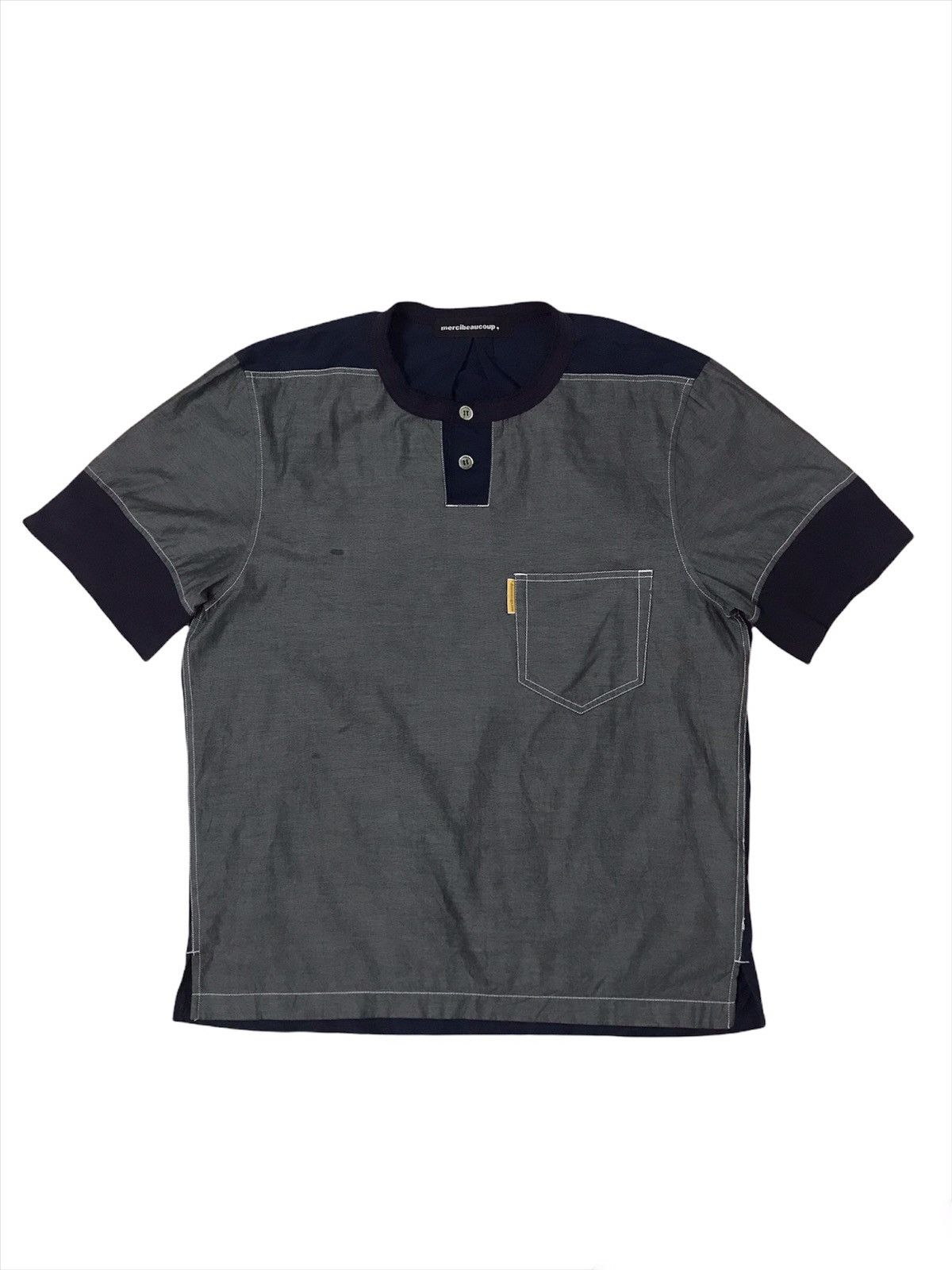 Issey Miyake × mercibeaucoup Vintage Issey Miyake Mercibeaucoup Shirt Size US L / EU 52-54 / 3 - 1 Thumbnail