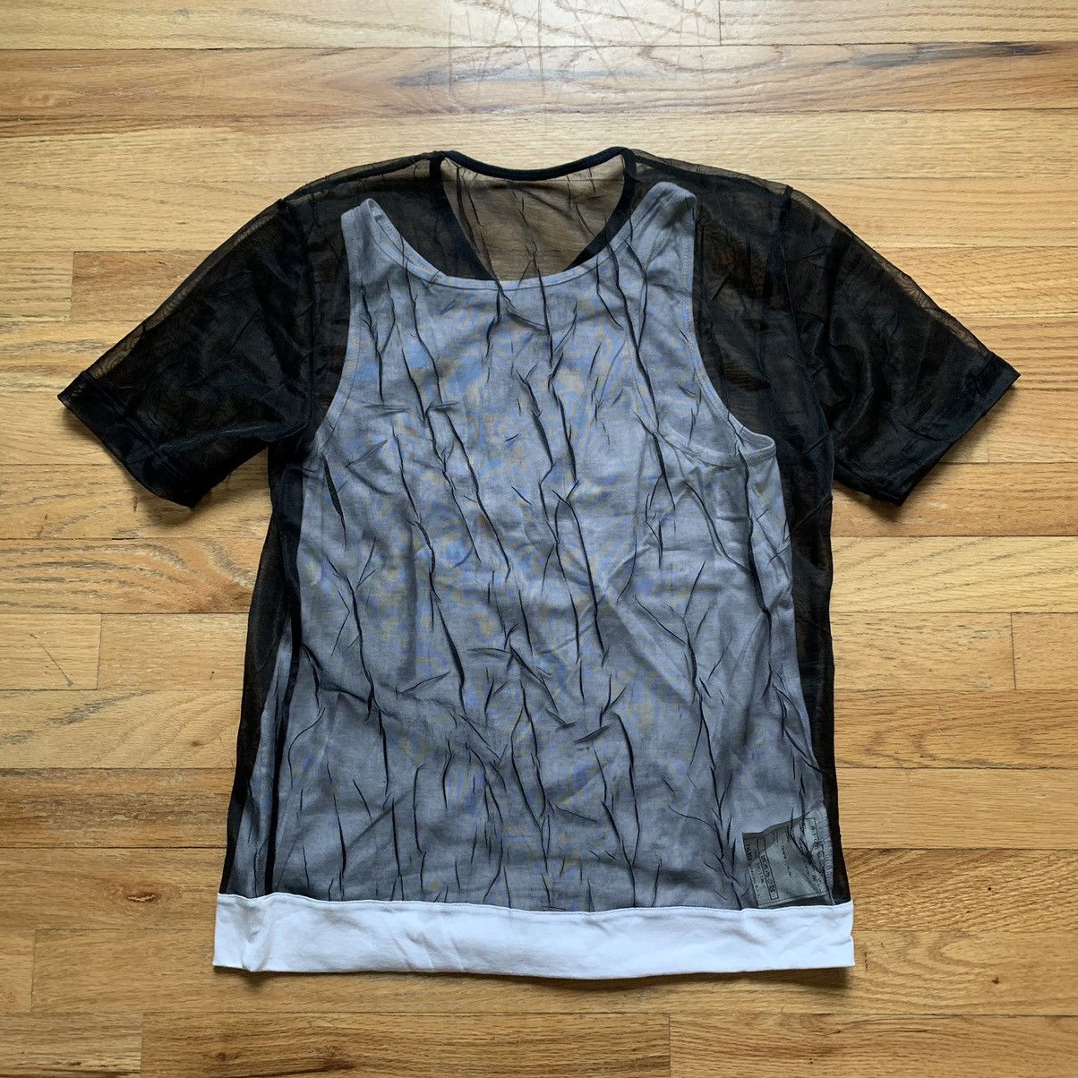 John Richmond Early 2000s Double Layer Top Size US S / EU 44-46 / 1 - 4 Thumbnail