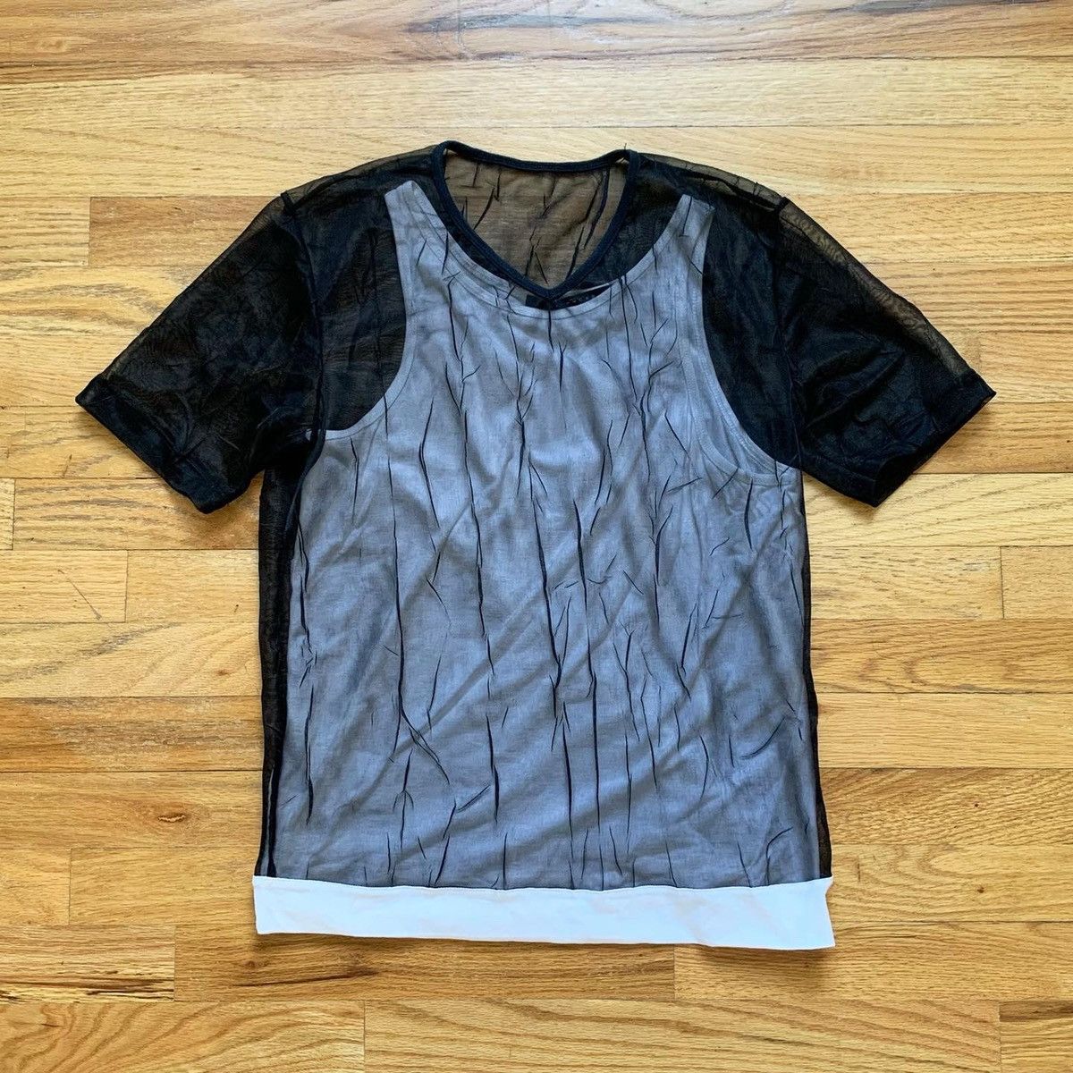 John Richmond Early 2000s Double Layer Top Size US S / EU 44-46 / 1 - 1 Thumbnail