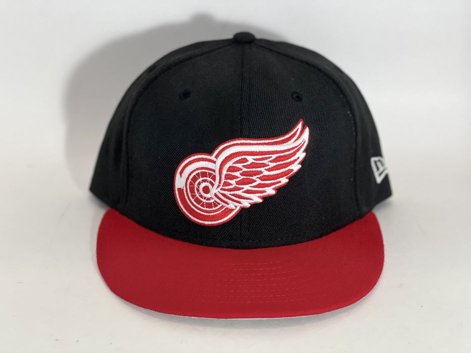 new-era-detroit-red-wings-new-era-7-1-2-fitted-hat-grey-brim-grailed
