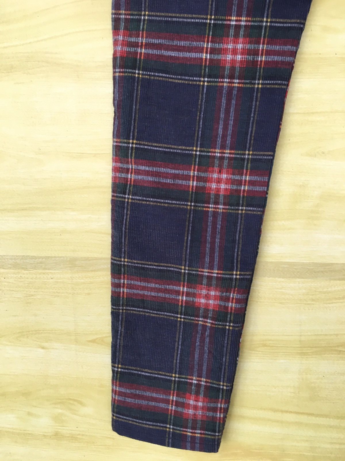 Levi's LEVIS Made & Crafted Checkered Tartan Skinny Denim Jeans Size US 27 - 9 Thumbnail