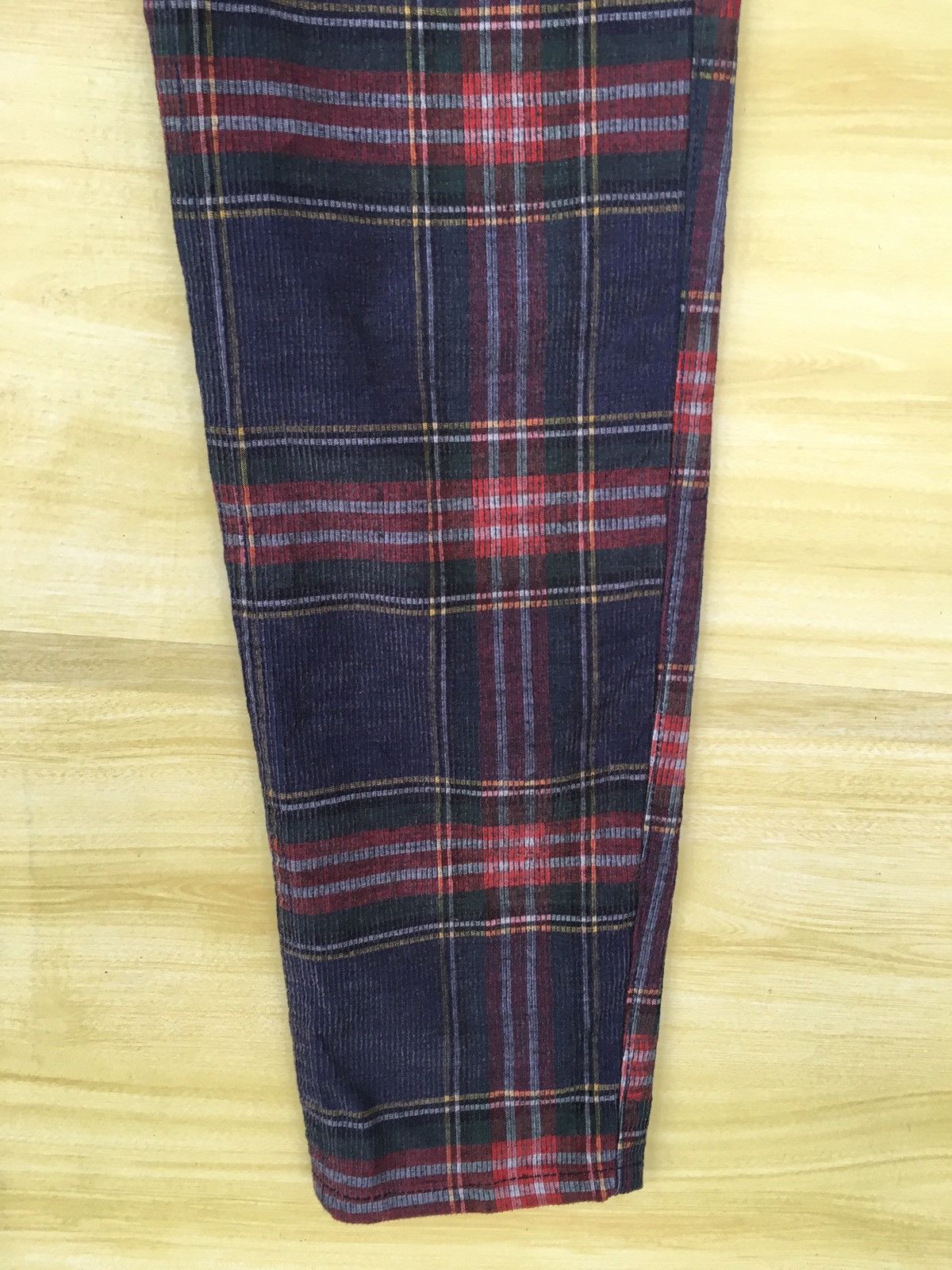 Levi's LEVIS Made & Crafted Checkered Tartan Skinny Denim Jeans Size US 27 - 4 Thumbnail