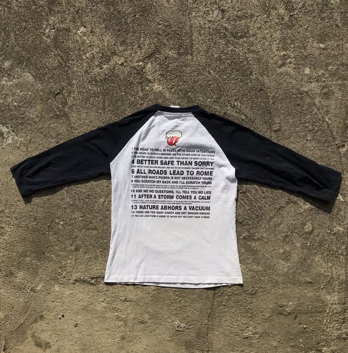 Anvil Vintage Enstains/Rolling Stone Raglan Shirt Size US M / EU 48-50 / 2 - 4 Thumbnail