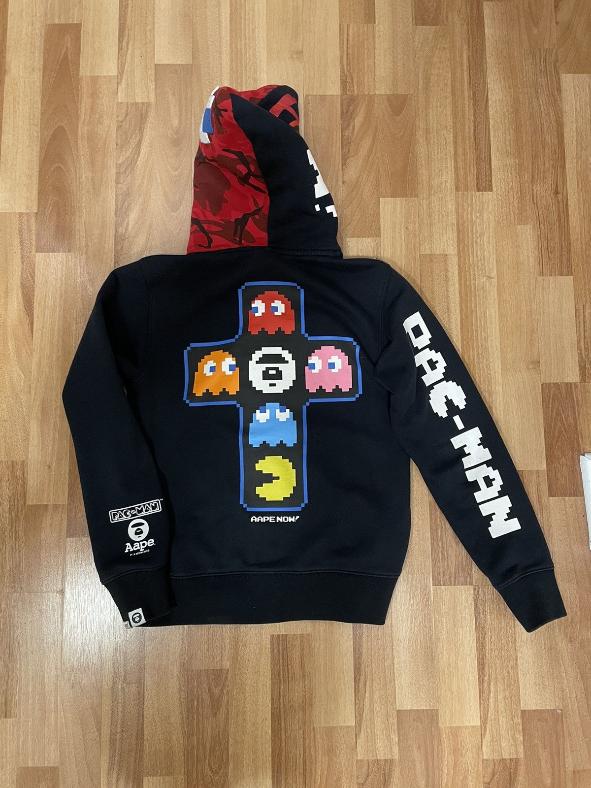 Pac man best sale bape hoodie