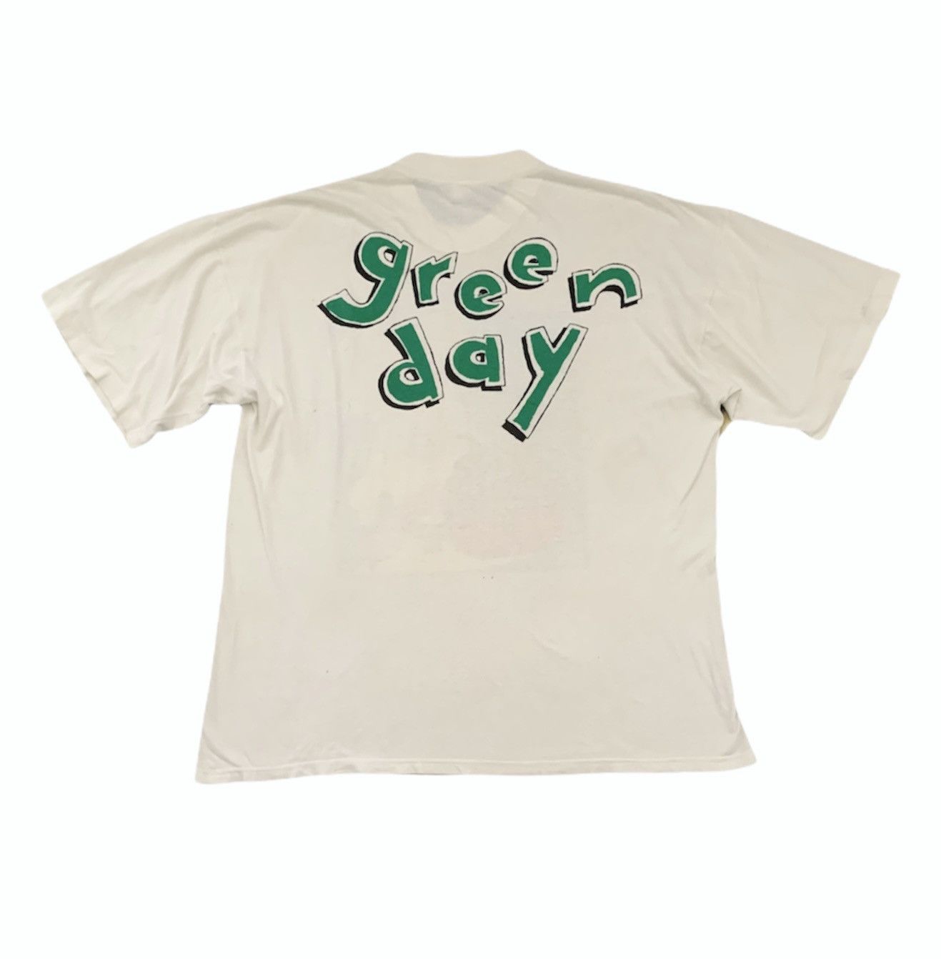 Band Tees × Rock Tees × Vintage vintage 90s Green Day band