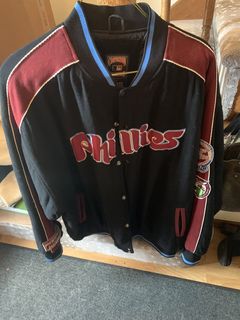 Vintage ‘90s Philadelphia Phillies MLB Starter Jacket Classic Adult Size  Large