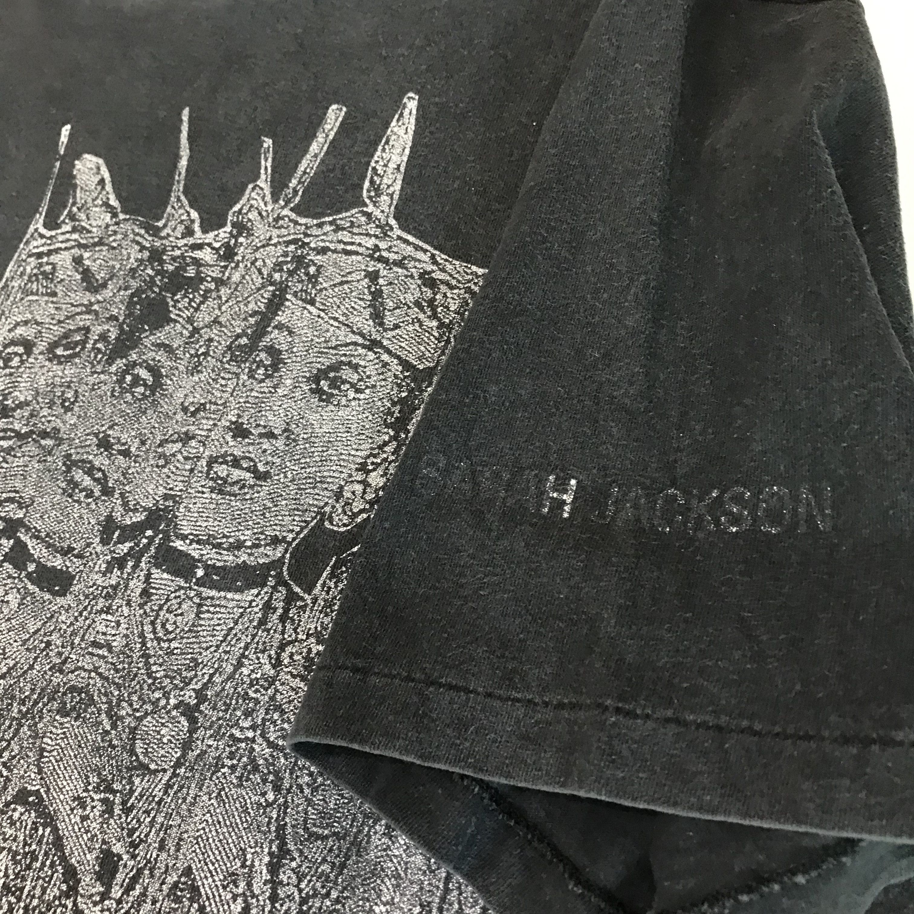 Vintage Vintage 90s 1991 Sarah Jackson works of art Tee Faded Size US XL / EU 56 / 4 - 3 Thumbnail