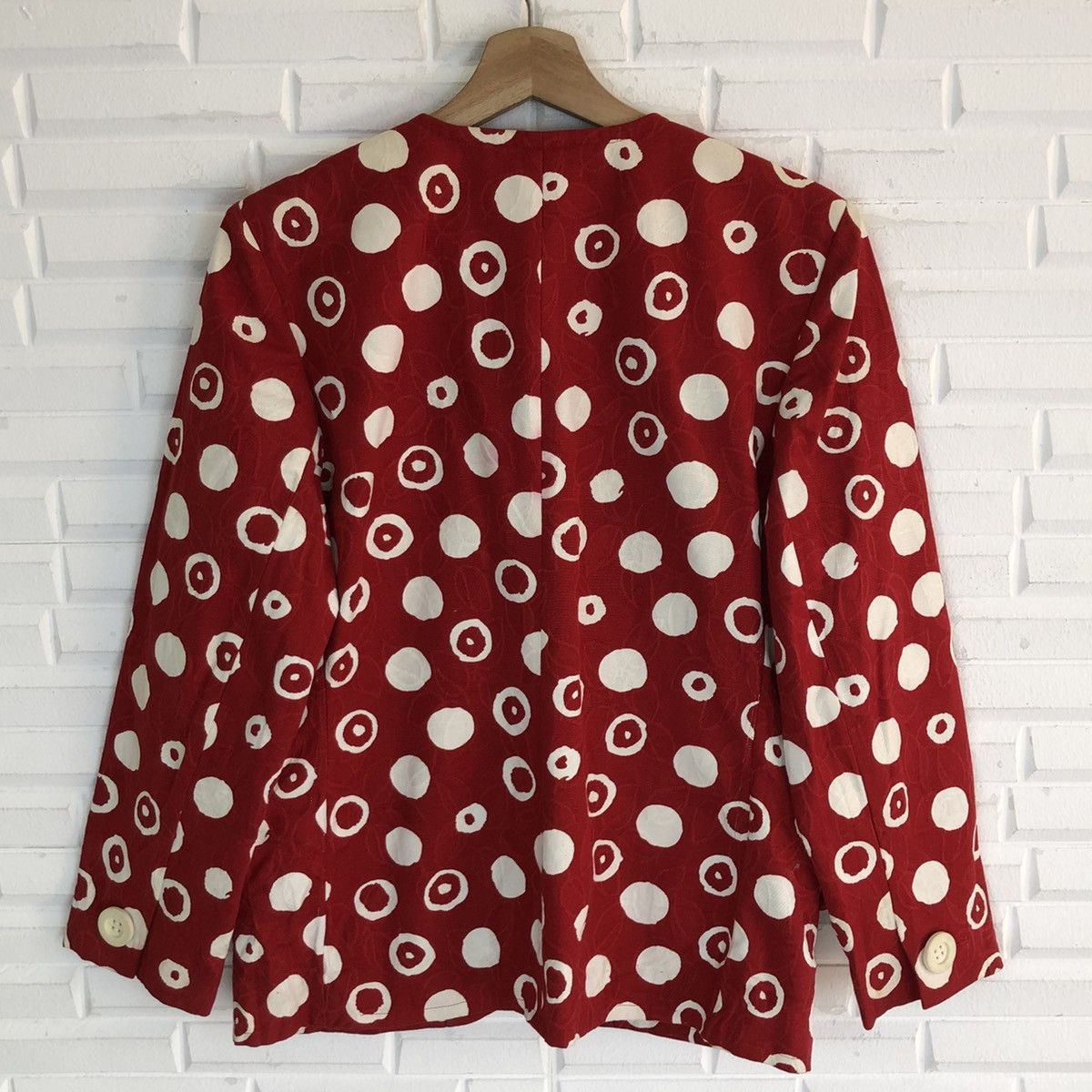Yves Saint Laurent YVES SAINT LAUREN POLKADOT JACKET Size US M / EU 48-50 / 2 - 7 Thumbnail