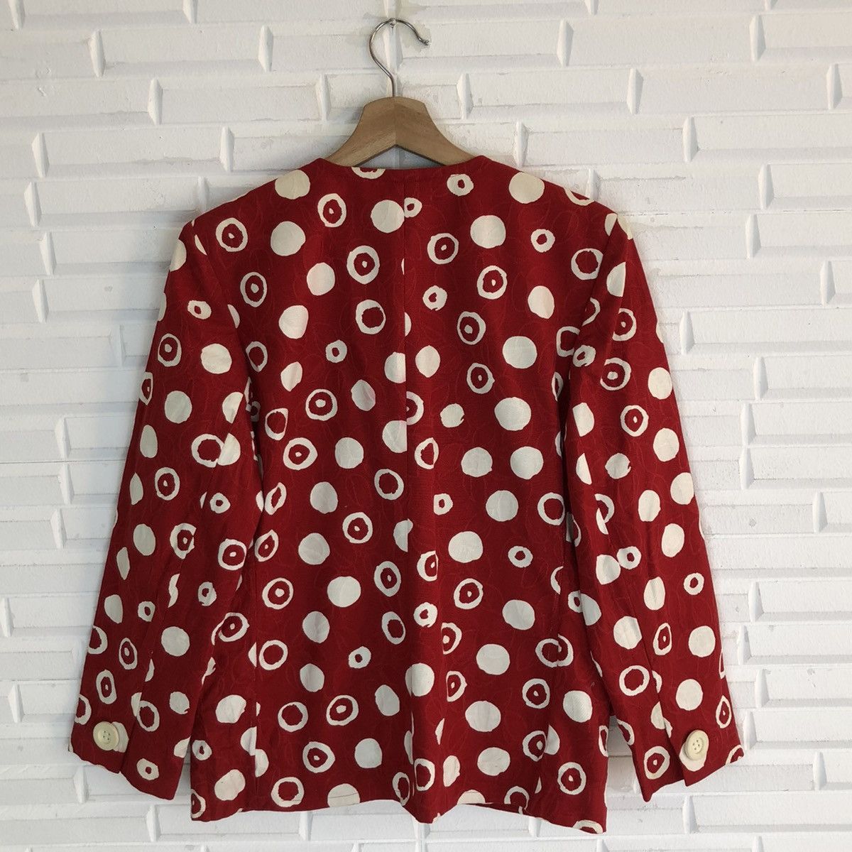 Yves Saint Laurent YVES SAINT LAUREN POLKADOT JACKET Size US M / EU 48-50 / 2 - 6 Thumbnail