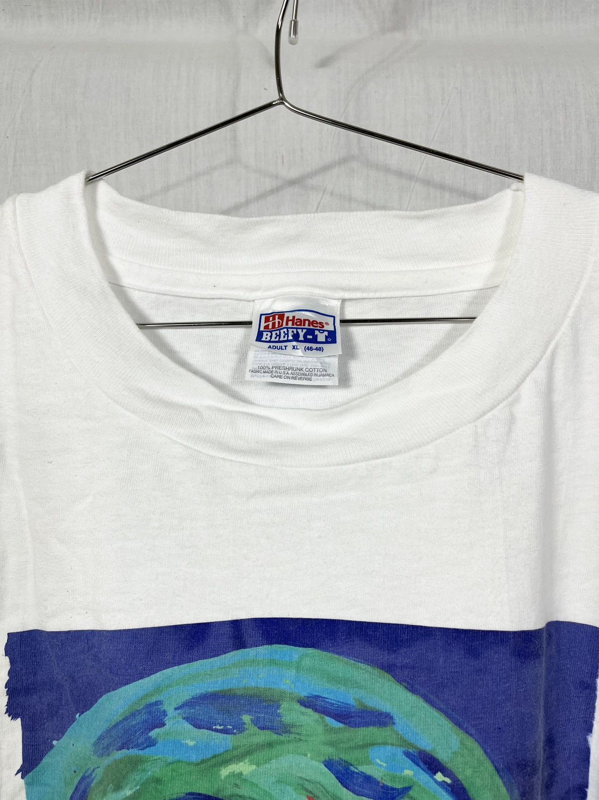Vintage Vintage 90s Young at Art T-Shirt Size US XL / EU 56 / 4 - 3 Thumbnail