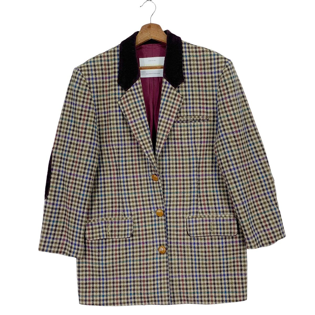 image of Vintage United Colors Of Benetton Wool Jacket, Men's (Size Medium)