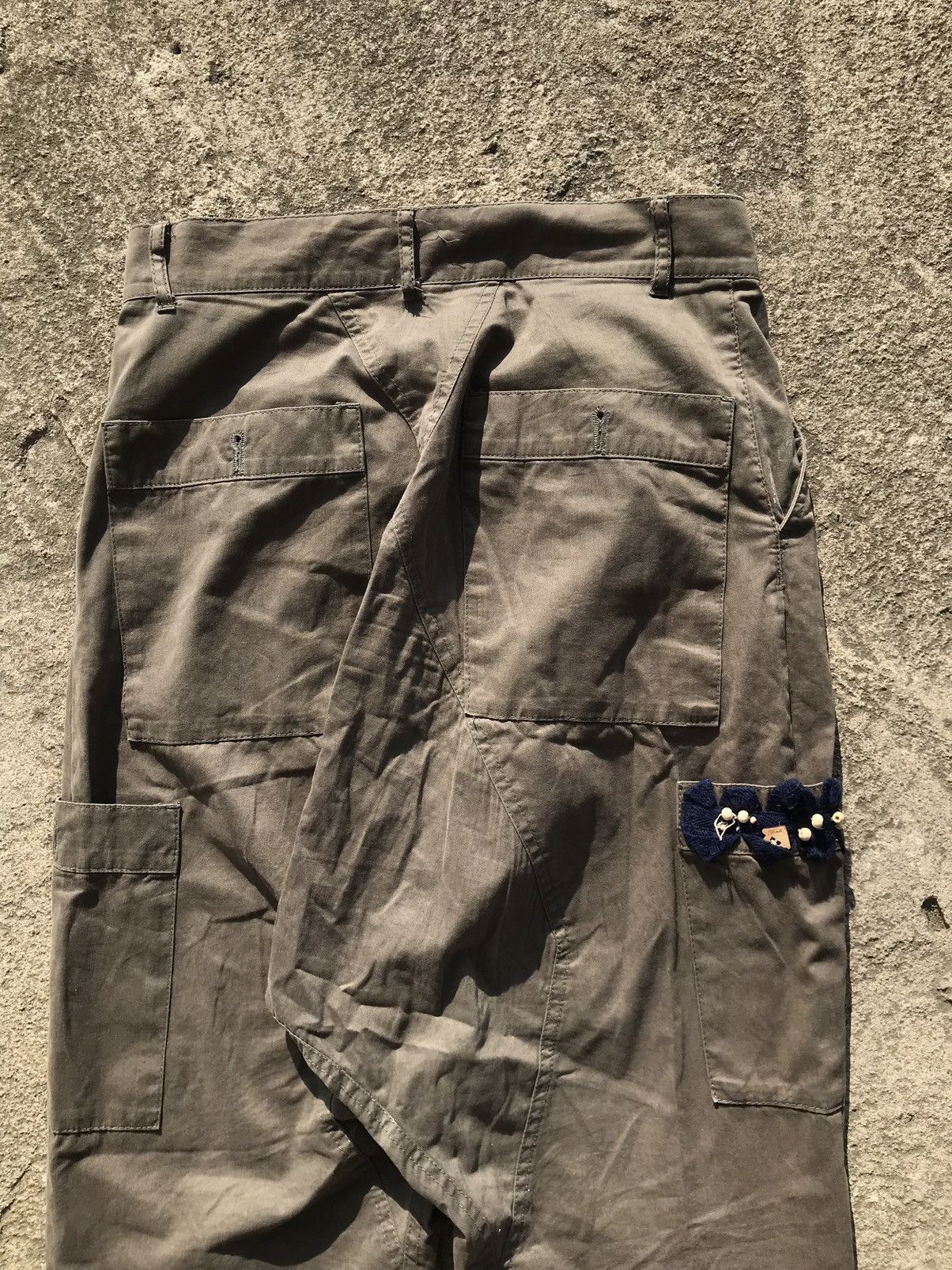Issey Miyake × Ne-Net Nenet Issey Miyake Asymmetrical Pants Size US 32 / EU 48 - 7 Thumbnail
