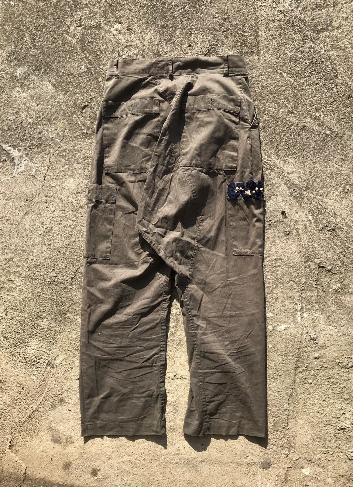 Issey Miyake × Ne-Net Nenet Issey Miyake Asymmetrical Pants Size US 32 / EU 48 - 6 Thumbnail