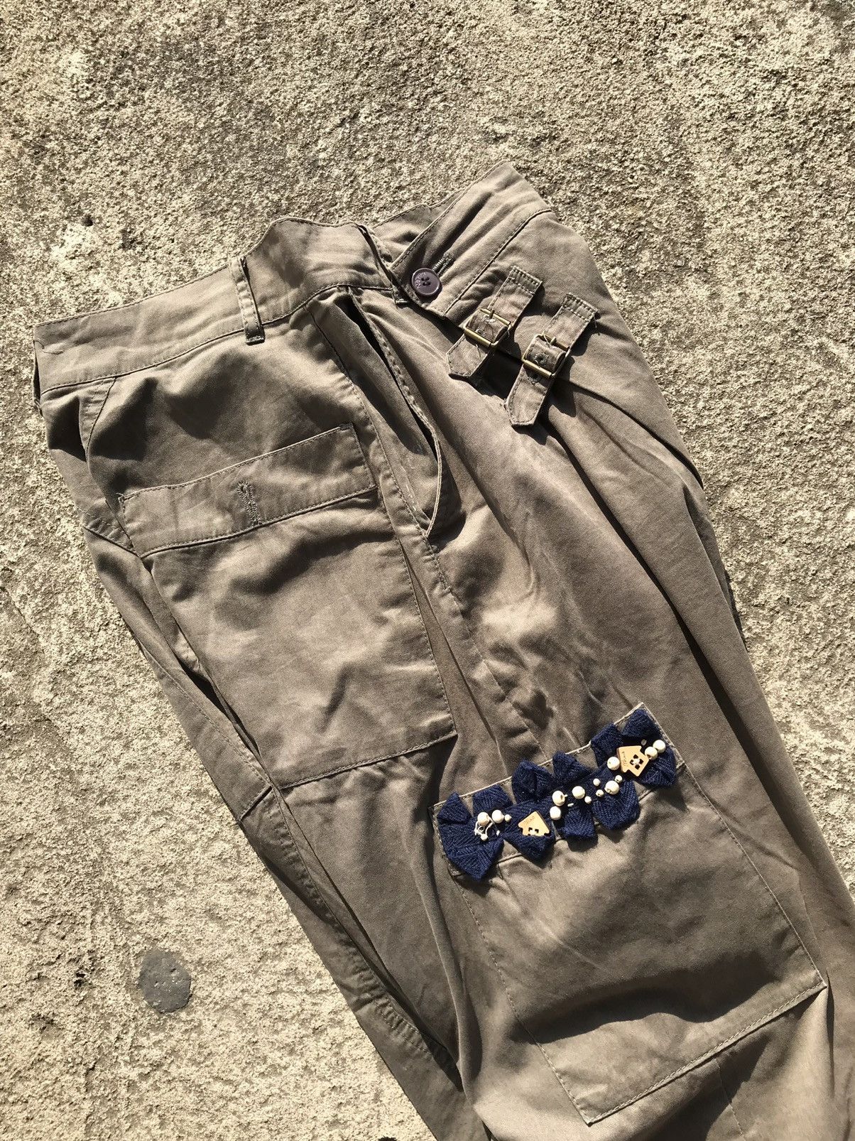 Issey Miyake × Ne-Net Nenet Issey Miyake Asymmetrical Pants Size US 32 / EU 48 - 9 Thumbnail