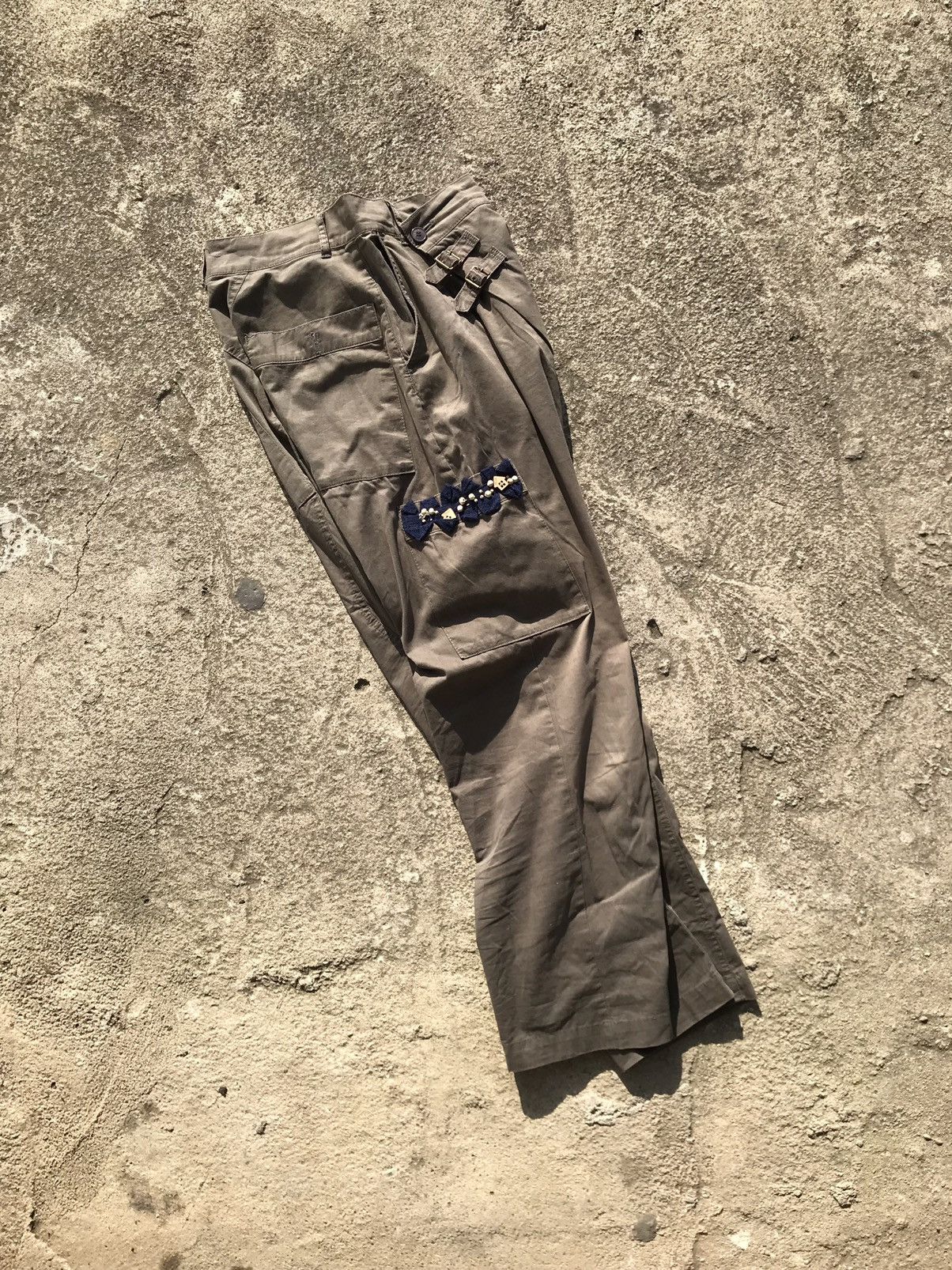 Issey Miyake × Ne-Net Nenet Issey Miyake Asymmetrical Pants Size US 32 / EU 48 - 8 Thumbnail