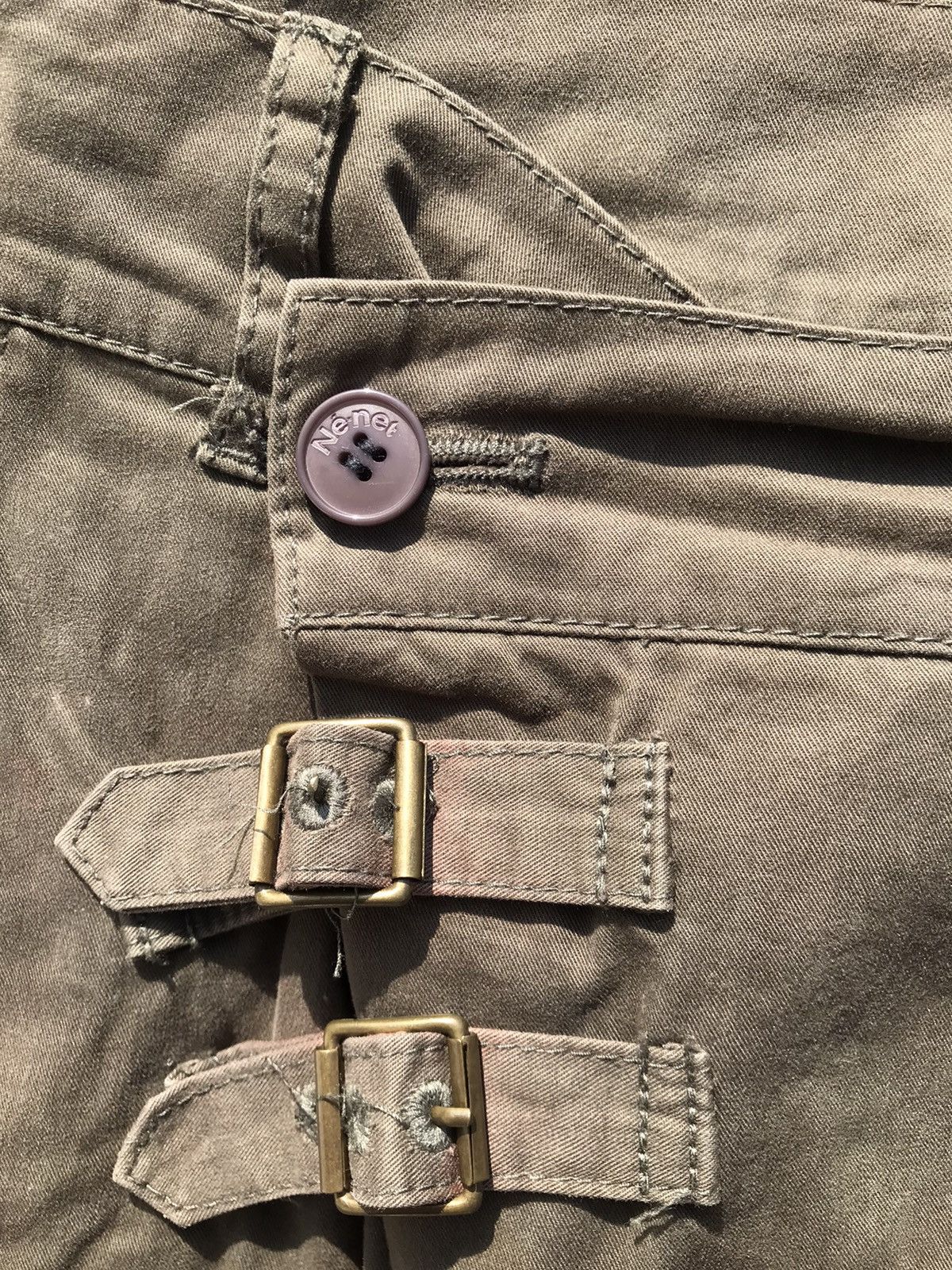 Issey Miyake × Ne-Net Nenet Issey Miyake Asymmetrical Pants Size US 32 / EU 48 - 4 Thumbnail