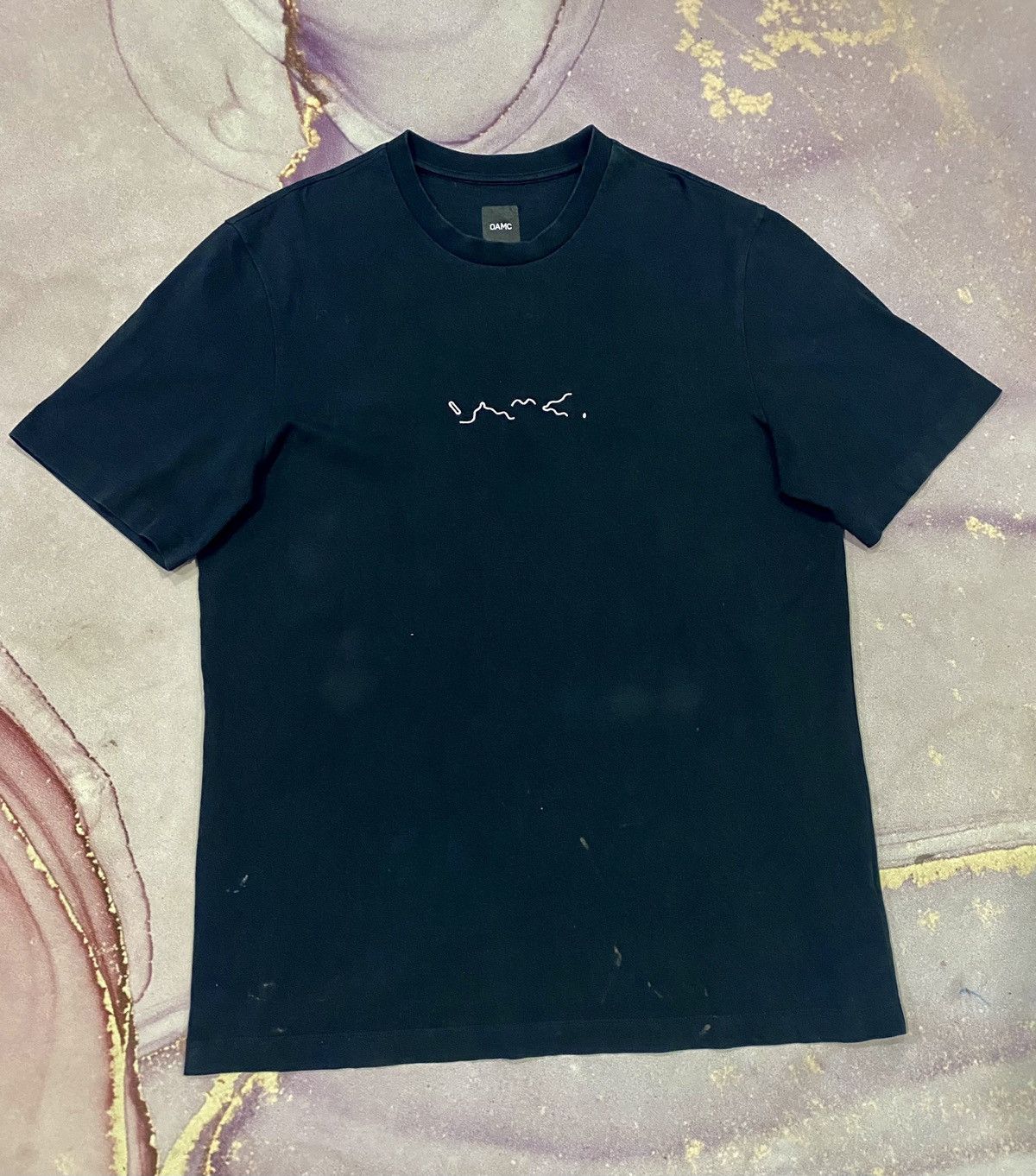 ★OAMC★ Empibian Short Sleeve T-Shirt Black 23E28OAJ12COT00 OAMC Short sleeve t-shirts for Men | Online Sale up to 74