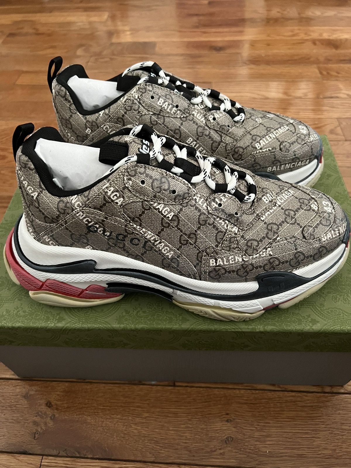 Balenciaga Gucci Gucci x Balenciaga Triple S Grailed