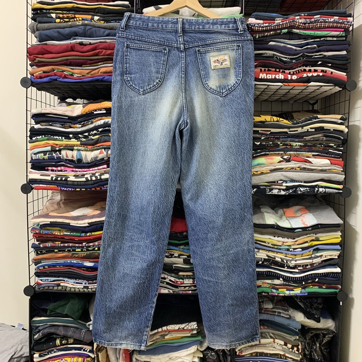 Lee × Vintage VINTAGE LEE KANSAS JEANS Size US 29 - 2 Thumbnail