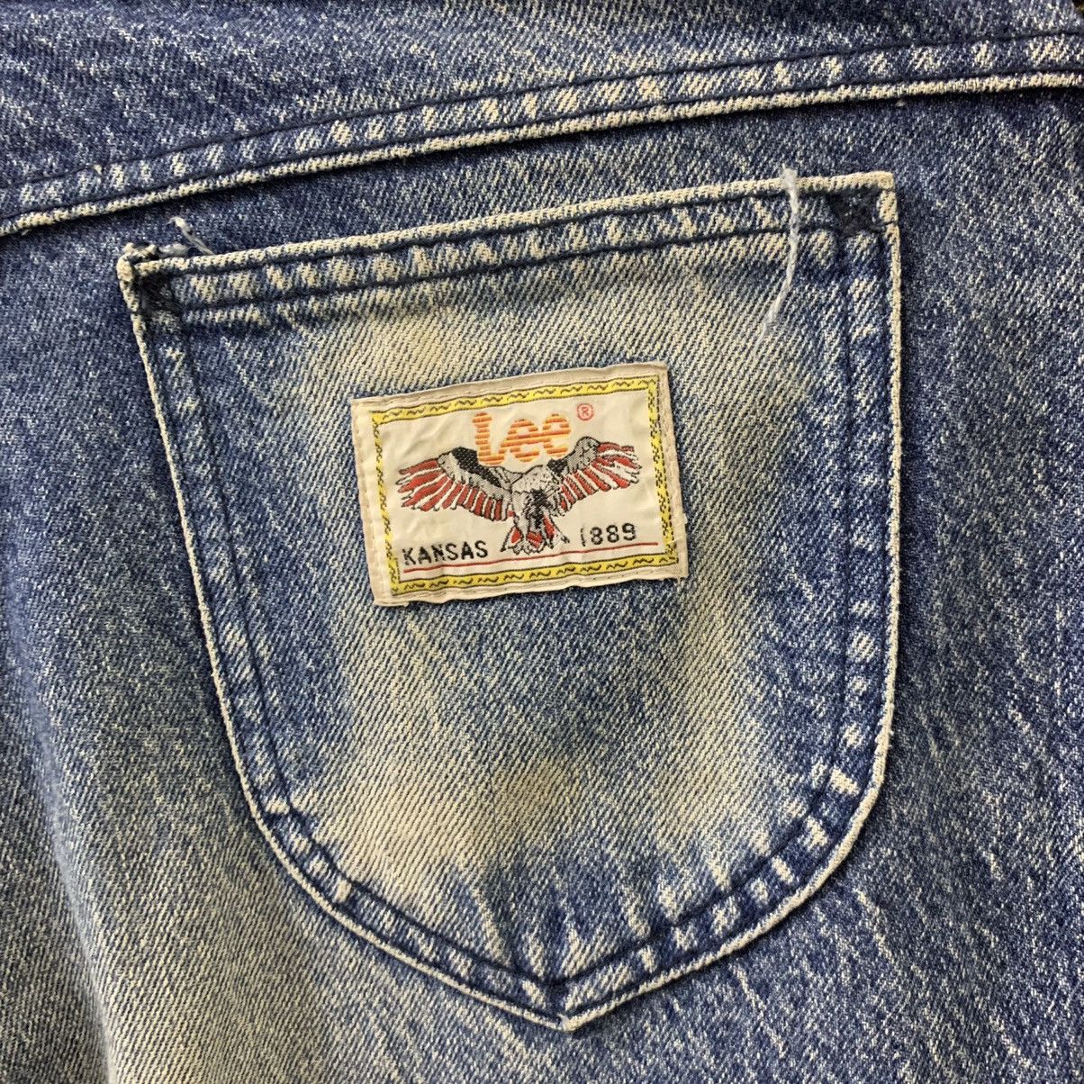 Lee × Vintage VINTAGE LEE KANSAS JEANS Size US 29 - 7 Thumbnail