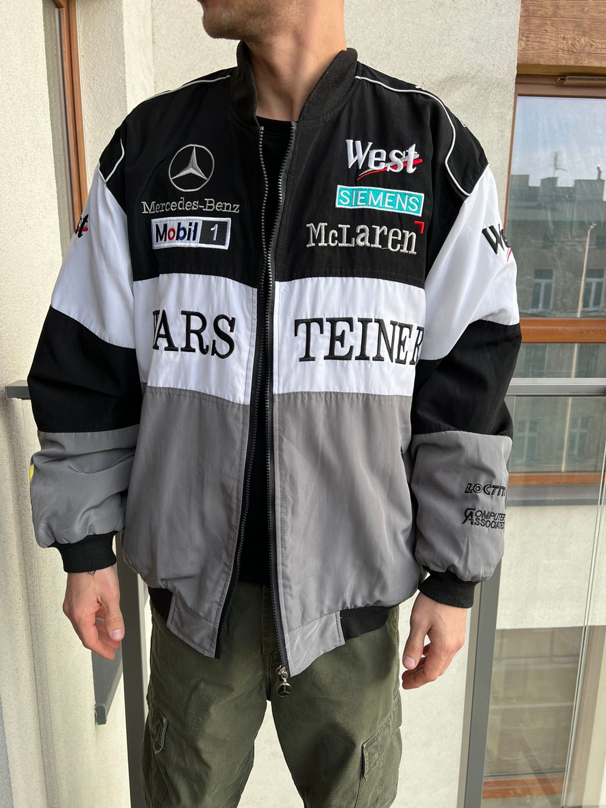 Mercedes Benz Rare vintage jacket McLaren West mercedes