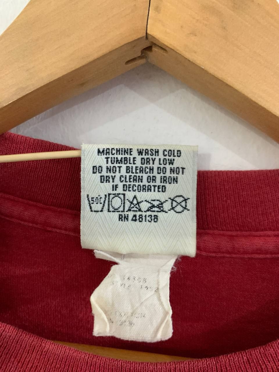 NFL Vintage 1990s Washington Redskins Nutmeg Tee Size US L / EU 52-54 / 3 - 4 Thumbnail