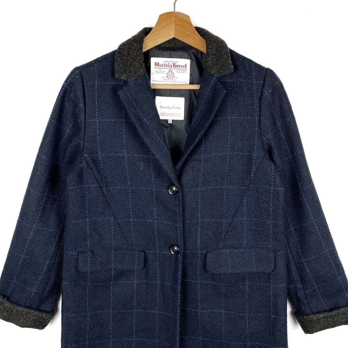Vintage Harris Tweed Wool Jacket