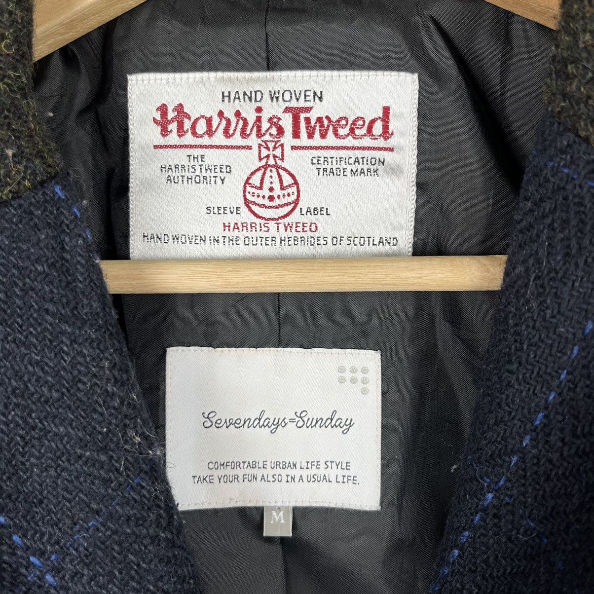 Vintage Harris Tweed Wool Jacket